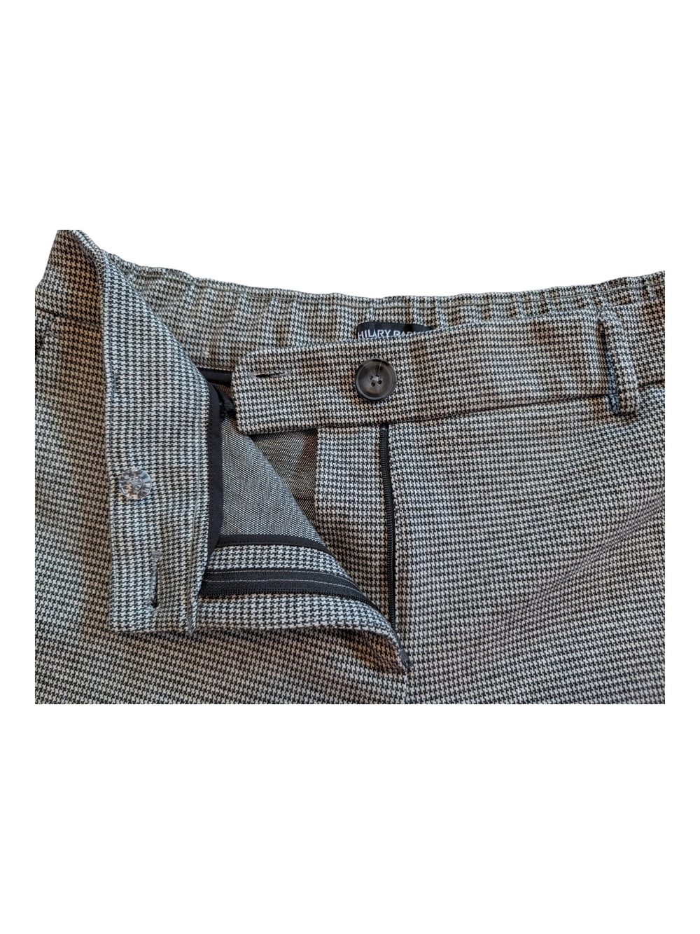 Hilary Radley Black And White Wide-Leg Women's Dress Pants - Picture 6 of 10